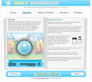 Daily Deskercise : Episodes